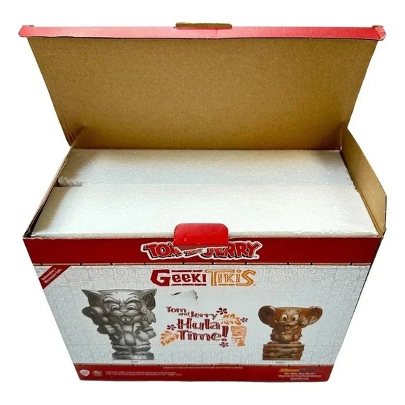 Geeki Tiki Tom and Jerry Tiki Mug Hula Time Set of 2 Box Set New - Picture 8 of 13
